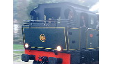 La locomotive en mouvement